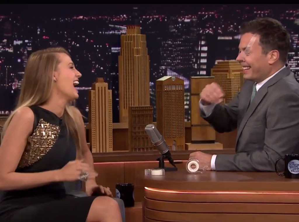 Jimmy Fallon, Blake Lively Jimmy Fallon, Blake Lively